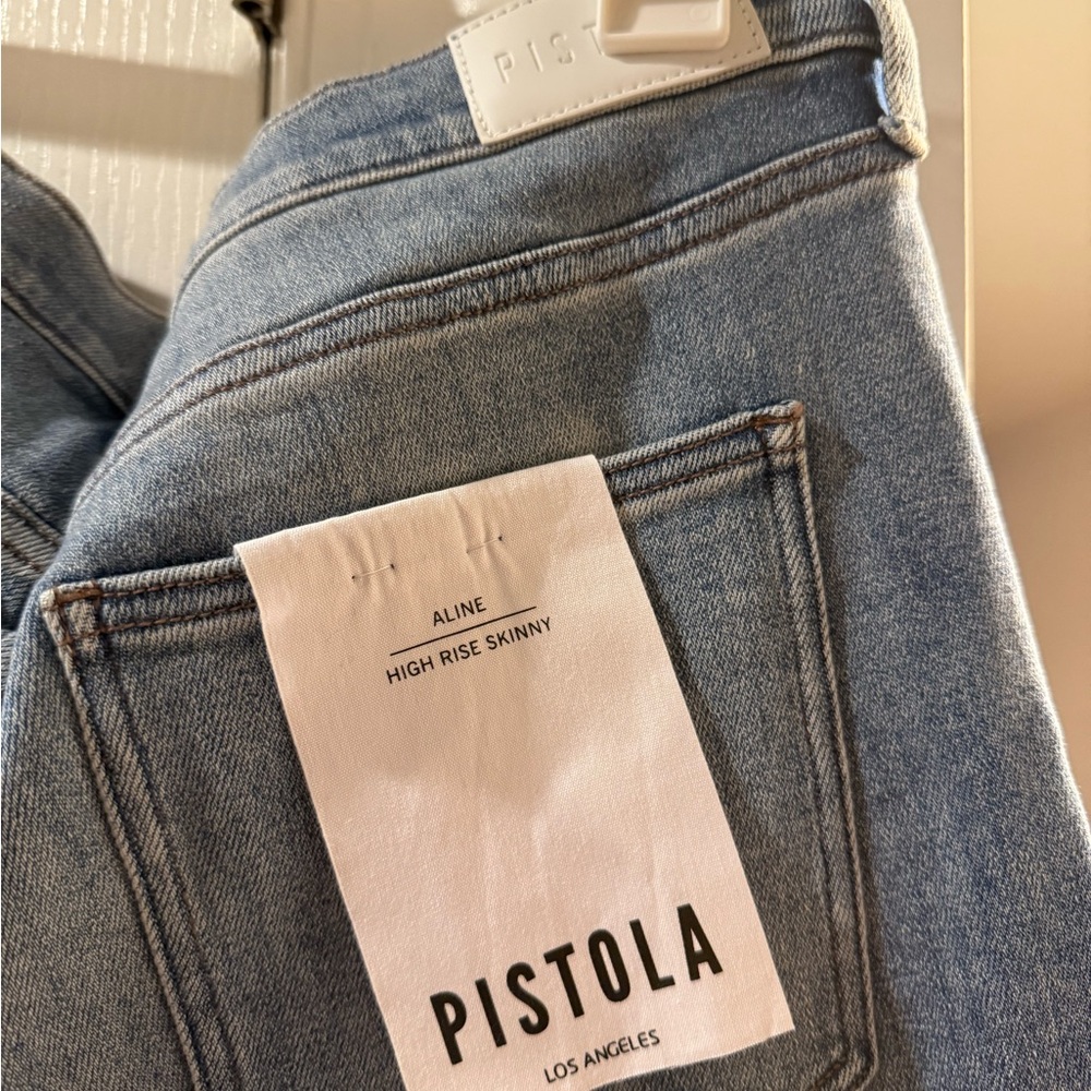 NWT Aline High Rise Skinny Jean in Linden Medium Wash
